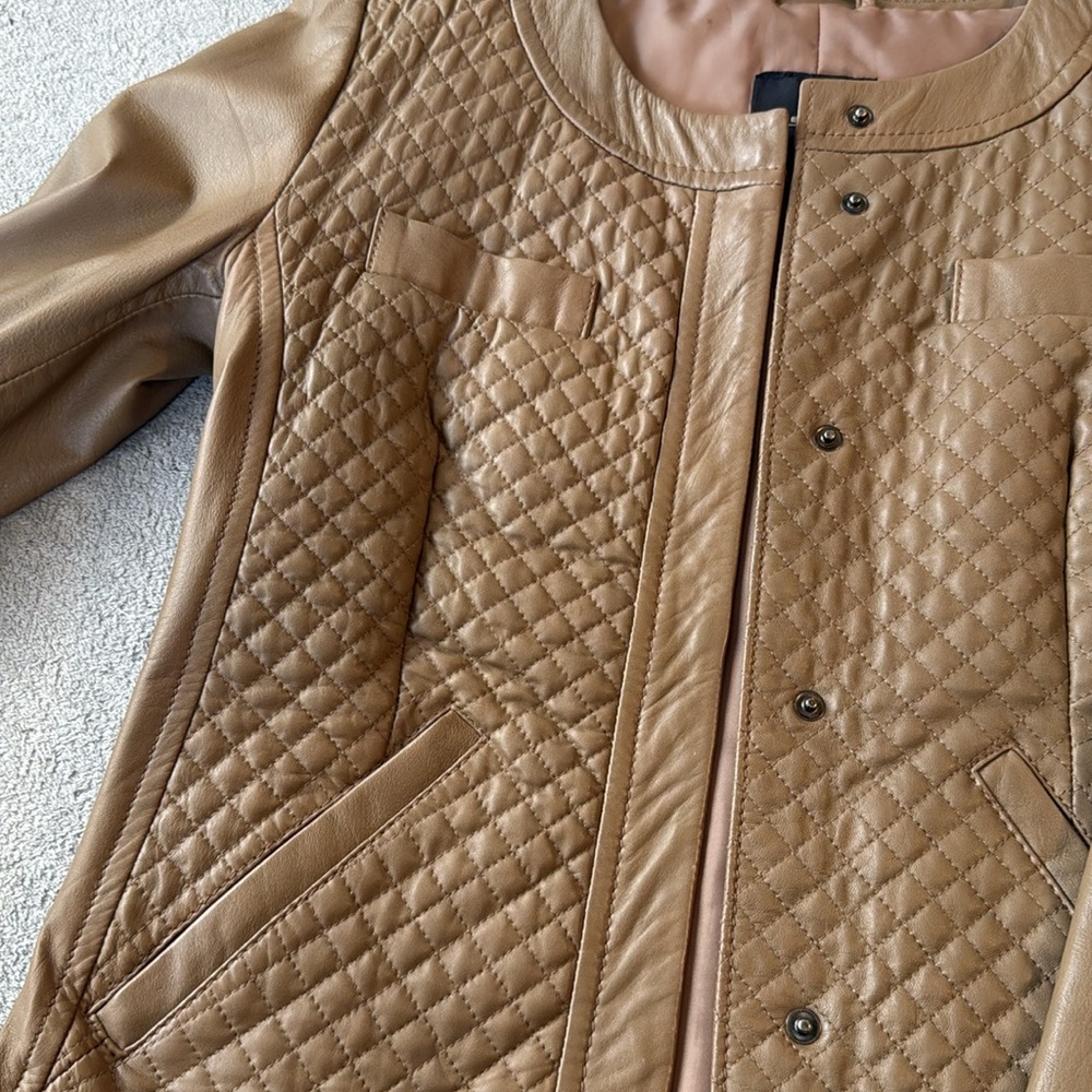 Weekend MaxMara Leather Jacket - Picture 2 of 7